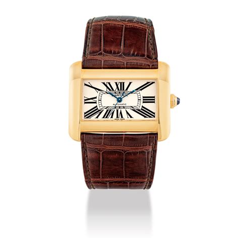 cartier divan gold|cartier full tank watch.